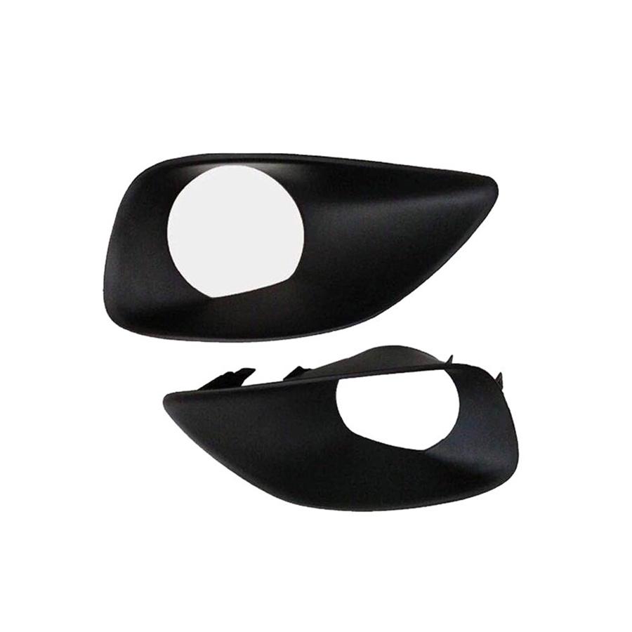 Для Toyota Yaris Седан 07-13 Пара Накладка Крышка Противотуманная Фара Переднего Бампера