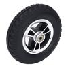 Wheelchair Wheel PU Wheel Alloy Steel Hub Anti Skid Walker Tire Replacement for Cart 7in