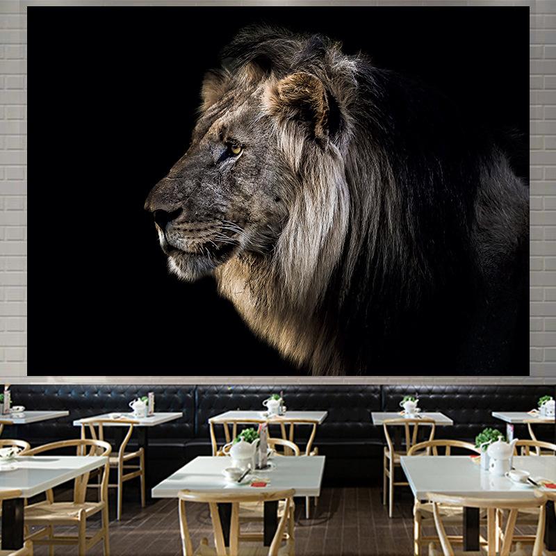 Скандинавский американский лесной тигр, большой гобелен, настенный гобелен с геометрическим рисунком, гобелен в стиле хиппи, домашний декор, эстетическое украшение