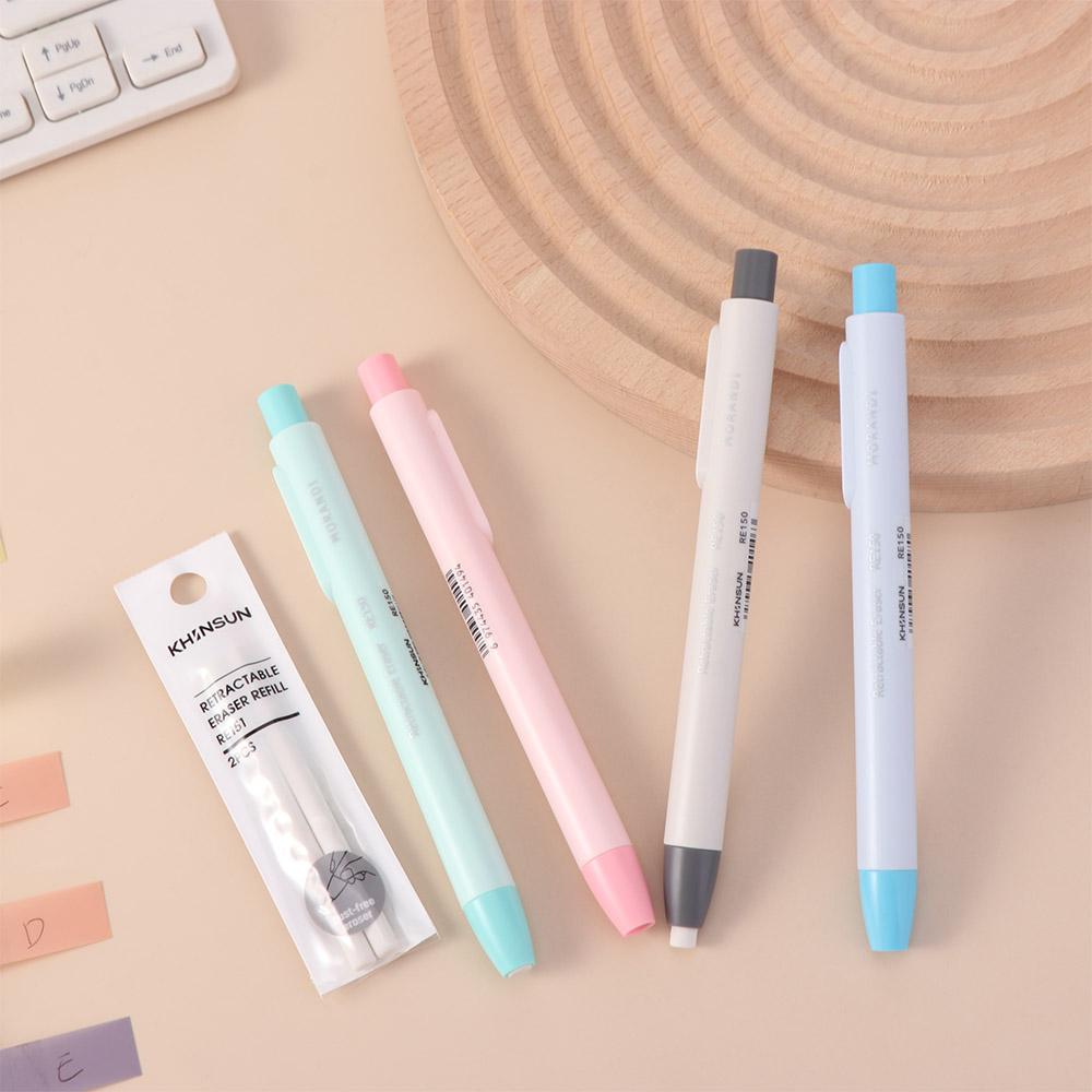 Writing Press Pencil Eraser Efficient Pencil Rubber New Design Retractable Eraser School