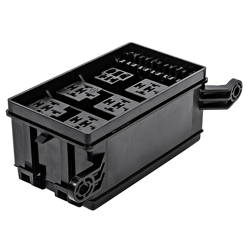 Автомобильный блок реле на 12 слотов 6 предохранителей ATC/ATO 6 реле стандартный блок держателя предохранителей с плоскими контактами