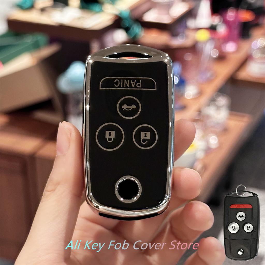 ZAG1 Key Fob Cover Keyring Car Keychain For Honda Accord Acura MDX Acura RDX Acura TL Acura TSX Acura ZDX