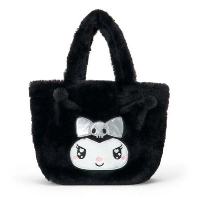 Sanrio Kuromi Меховая сумка-тоут Япония НОВЫЙ Персонажи Sanrio