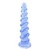 Spiral Special-shaped Anal Plug Adult Masturbator Anal Expander Male Prostate Massage Stick Big Dildo PVC Sex Toy