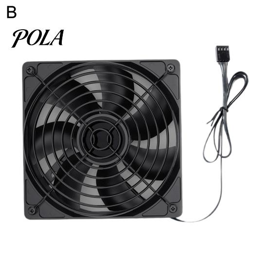 PC Case Fan Cooling Low Noise Quick Cool Down High Rotating Speed 3000RPM 4Pin Brushless Desktop Accessories Powerful