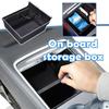 2021 Tesla Model 3 Center Console Organizer Tray Interior Accessories Flocked Armrest Hidden Cubby Drawer Storage Box