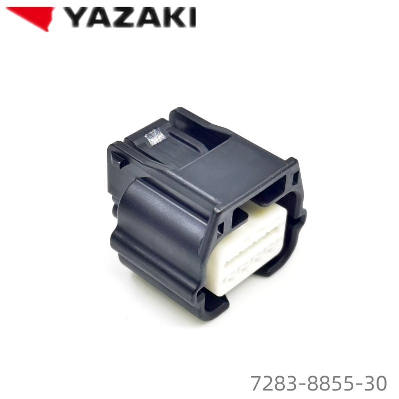 7283-8855-30 YAZAKI Automotive Connector 8P 2-row Black wire-to-wire connectors