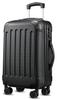 Carry ABS Large Ultra S Double Equished with TSA Zipper Business Black [YOETEY] Чехол, чемодан, материал, вместимость, легкий, размер ручной клади,