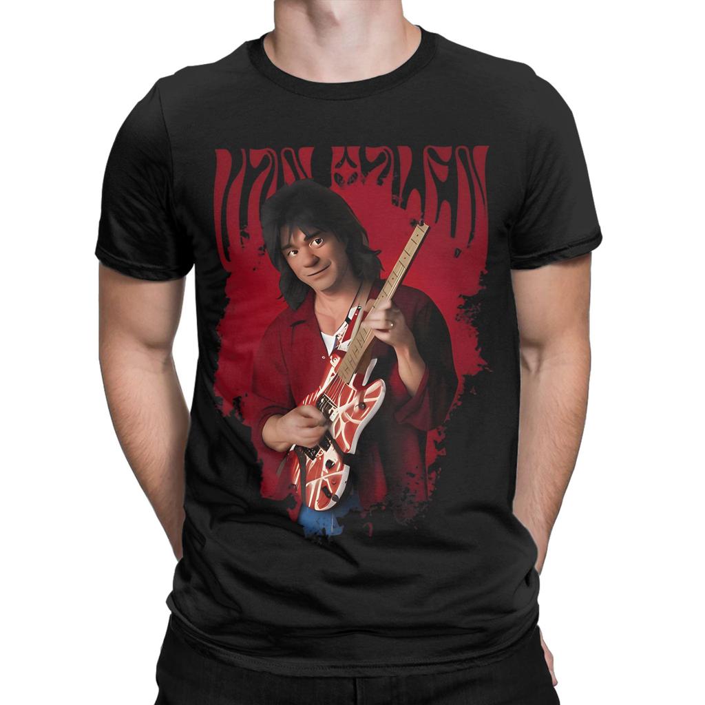Van Halen 80S Rock Band Tour Vintage Album Logo Novelty 100 Cotton TShirt Van Halen Tees Tops For Unisex