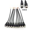 M12 4Pin Aviation Signal Cable Male / Female 4 Core Plug GX12 for Car Camera Wire DVR Video Camera & CCTV Monitor Subwoofer