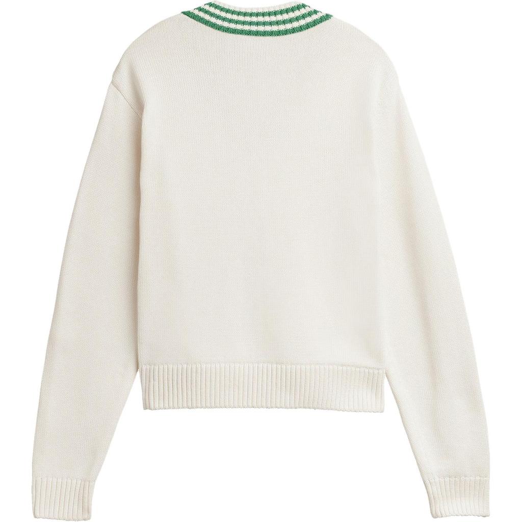 Adidas X Sporty & Rich Sweater Off White Women Tops JL7195