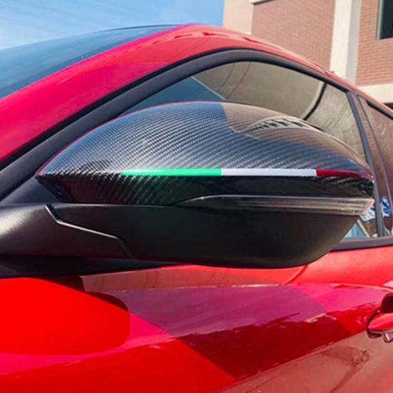 Забавная наклейка на зеркало автомобиля, самоклеящаяся предупреждающая отметка, долговечная, устойчивая к пыли и пятнам автомобильная наклейка