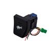 Blue Led Light Bar Push Switch 12V Power ON-OFF Button Car Momentary ON-OFF Switch for Toyota RAV4 XSE XLE Trail 2019-2025