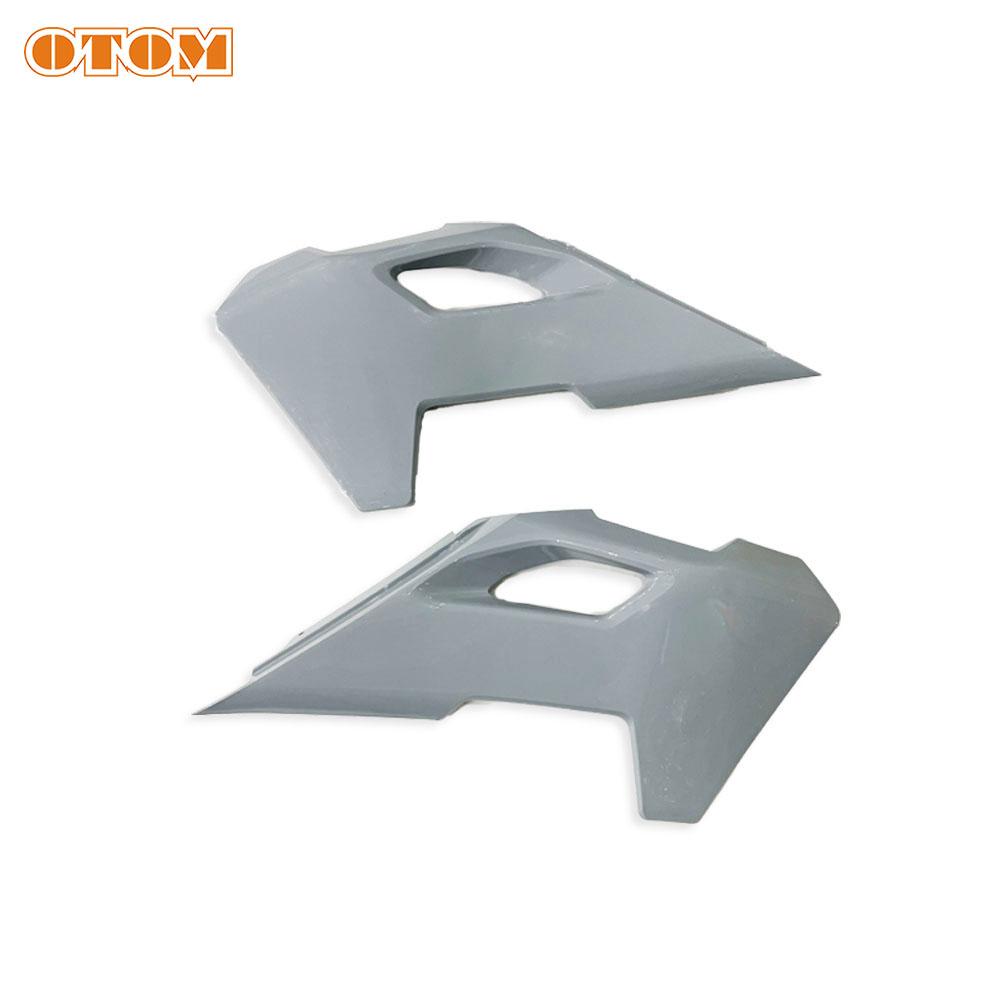 OTOM Motorcycle -2024 Fuel Tank Guard Left Right Side Panels Cover Mudguard Protector For HUSQVARNA FC FS FX TC TX 250 450