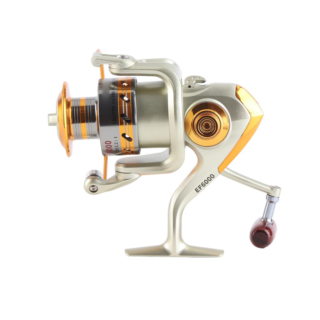 12BB Saltwater Wheel Ocean Sea Boat Ice Fishing Reel Trolling Metal EF6000