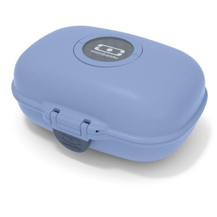 Boîte a Goûter - MONBENTO - Snack box hermétique - MB Gram Bleu infinity