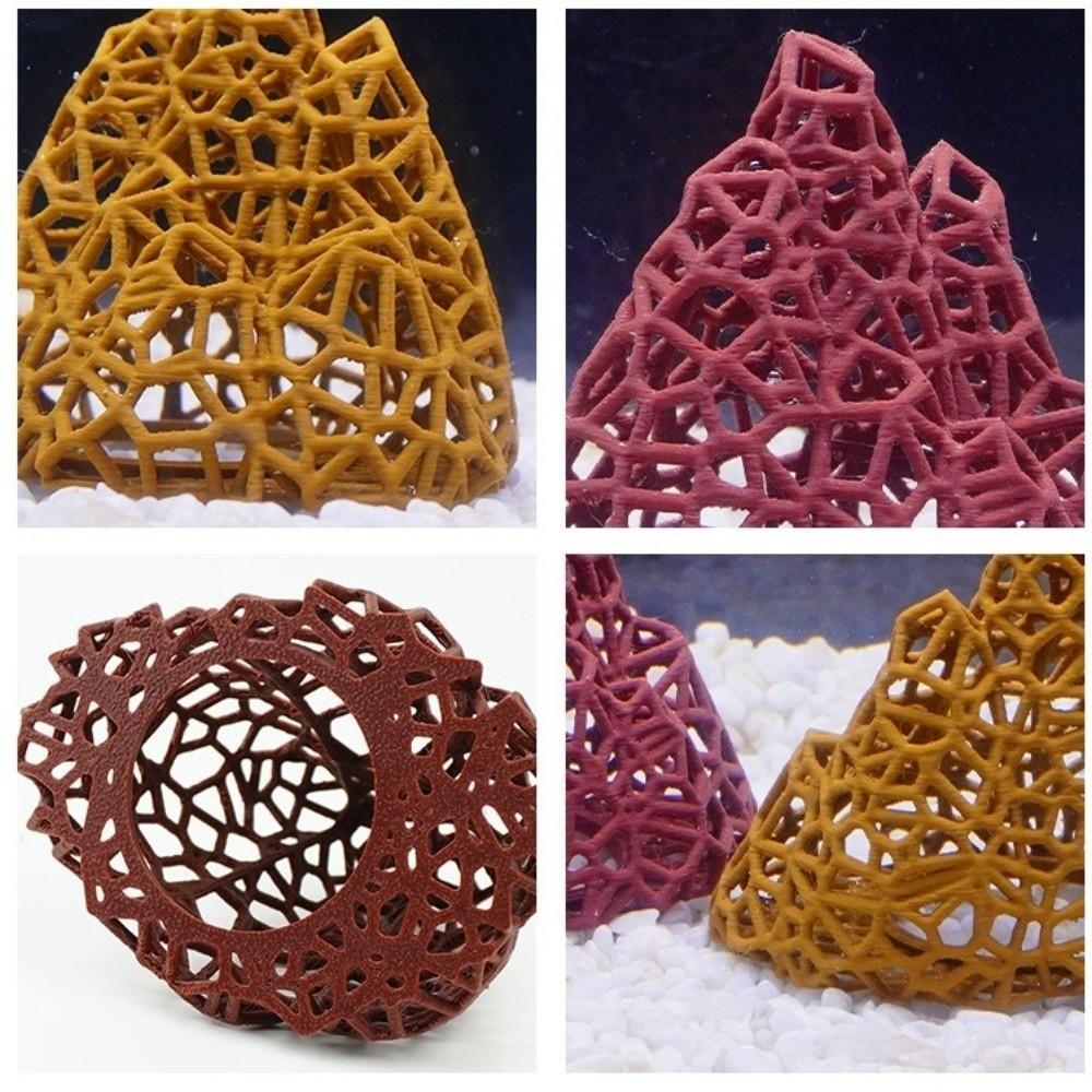 3D Printed Fish Shrimp Hideout Shelter Hollow Out Fish Hidden House Aquatic Pets