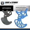NICECNC For Surron Light Bee X S L1E For Segway X160 X260 Rear Brake Disc Guard Sprocket Caliper Protector Electric Dirt Bike
