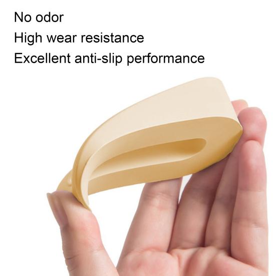 Дверной стопор-клин в форме пончика Без сверления Плитка Бетон Дерево Противоударный Ковер Противоскользящий Ветрозащитный Напольный Декоративный Дверной стопор