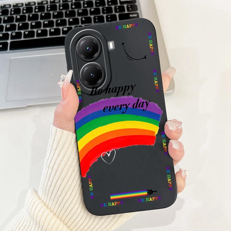Для Xiaomi Poco X7 Pro 5G Чехол Стильный Художественный Расписной Чехол Мягкий ТПУ Матовый Чехол для Телефона Для Xiaomi Poco X7 PocoX7 Pro 5G Fundas Coque