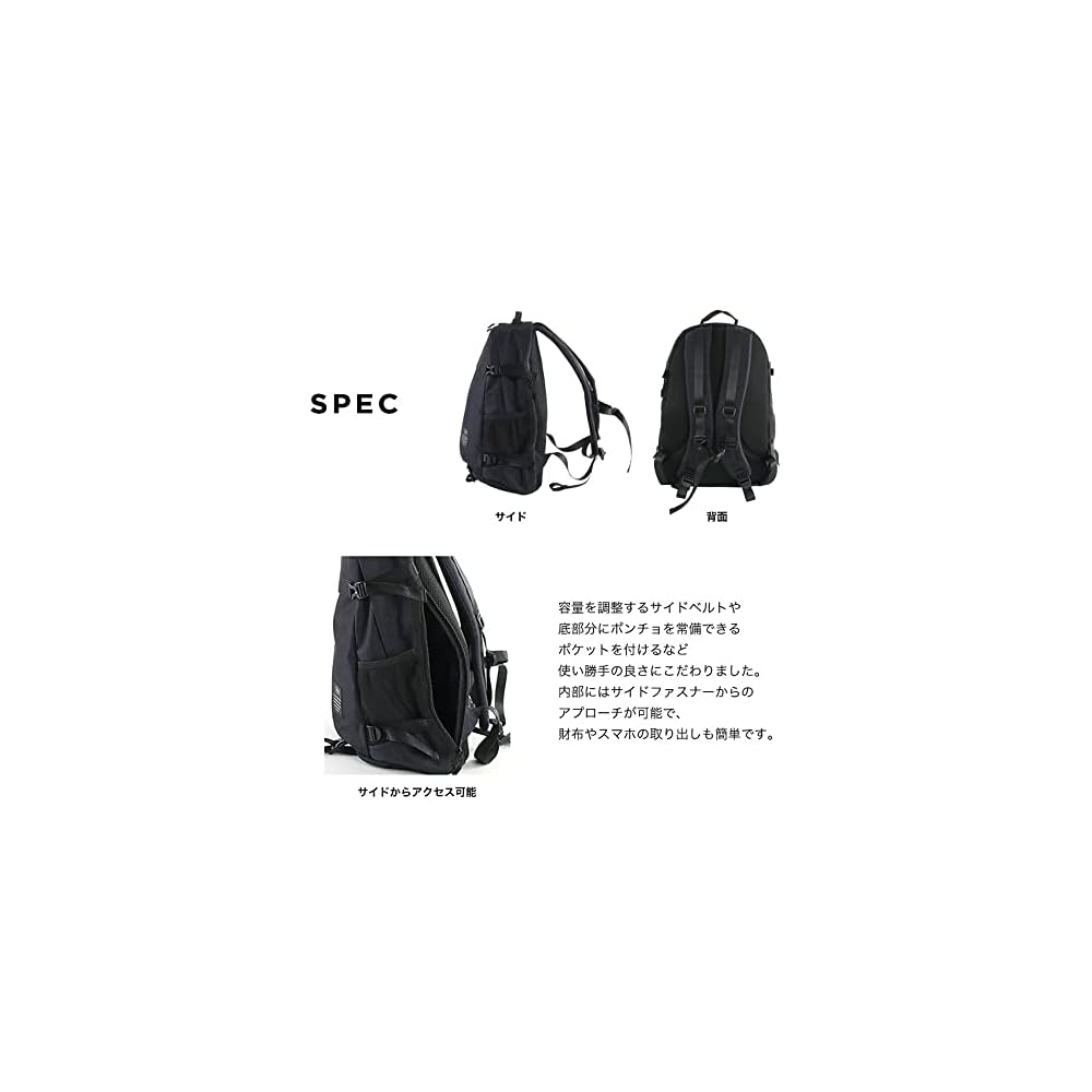 KiU 600D Backpack - Water-repellent, Waterproof, Large Capacity 22L Backpack with Shoe Pocket -