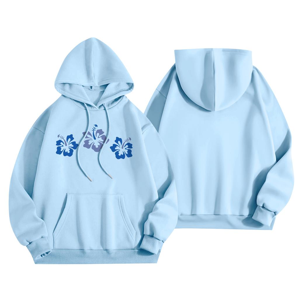 Женская мода, женский легкий пуловер с длинными рукавами и карманами, толстовка с капюшоном в стиле консервативного стиля