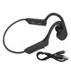 Bone Conduction Headphone Bluetooth 5.0 IP56 Waterproof Built In Mic Wireless Open Ear Headset for