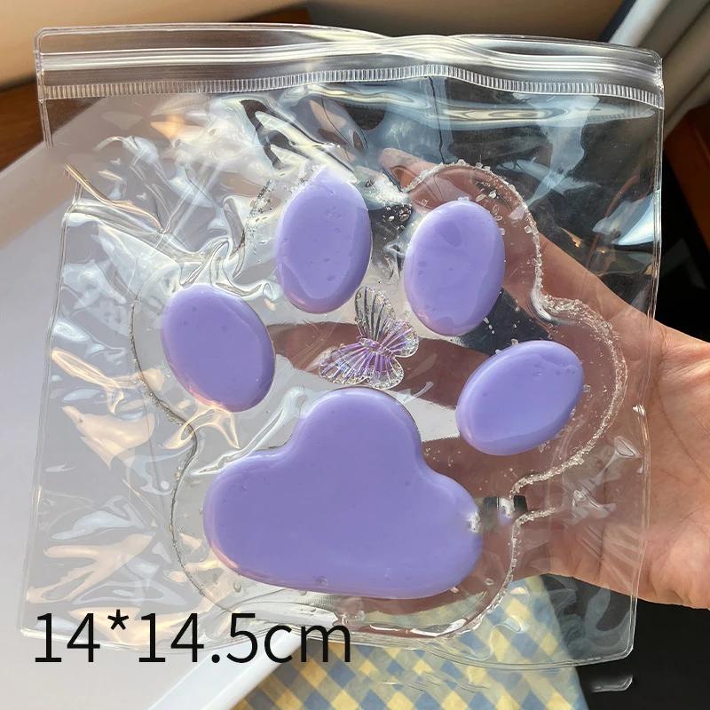 New Squeeze Super Large Cat Paw Cute Cat Foot Slow Rebound Soft Jelly Pinch Decompression Squeeze Toy Anti Stress Release Toys