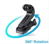 360 Rotate J-Hook Buckle Quick Release Adapter Base Mount for GoPro Hero 12 11 10 9 Yi DJI Action Camera Accessories
