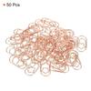 50PCS Metal Bookmark Star Shaped Memo Clips Set Home Binder Clips