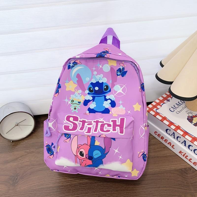 Bubble Cute Love Ice Cream Lilo Angel Cartoon Printed Backpack Children