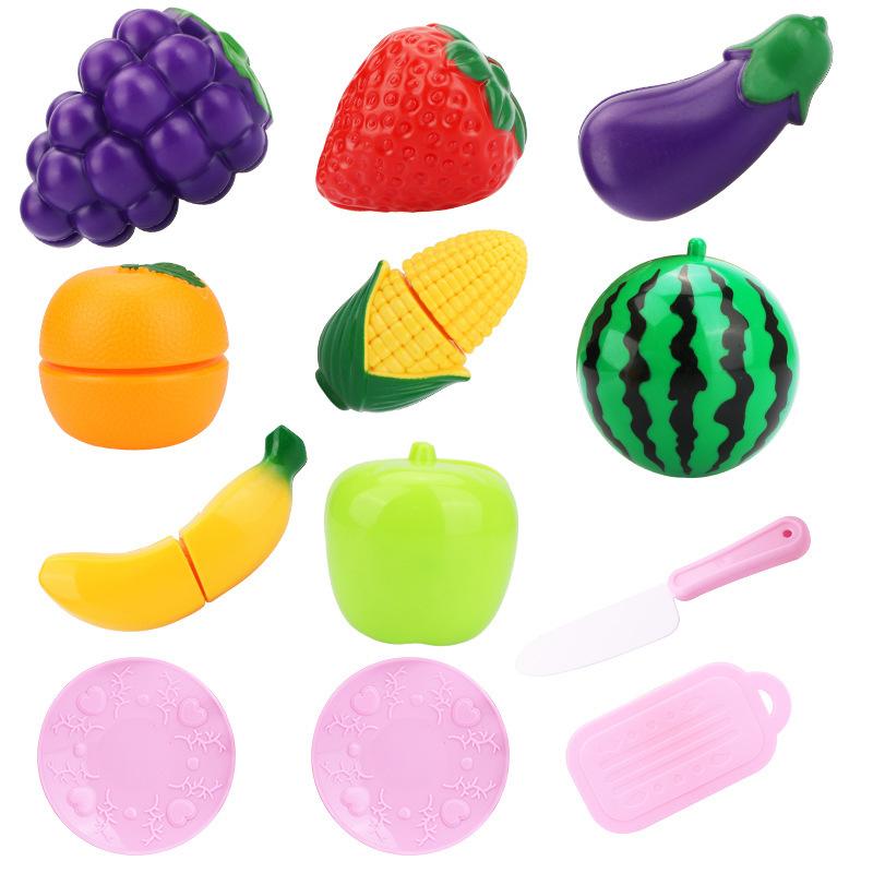 Children'S Play House Simulation Kitchen Toys, Cake Cutting Music Cooking Utensils Kitchen Utensils Toys
