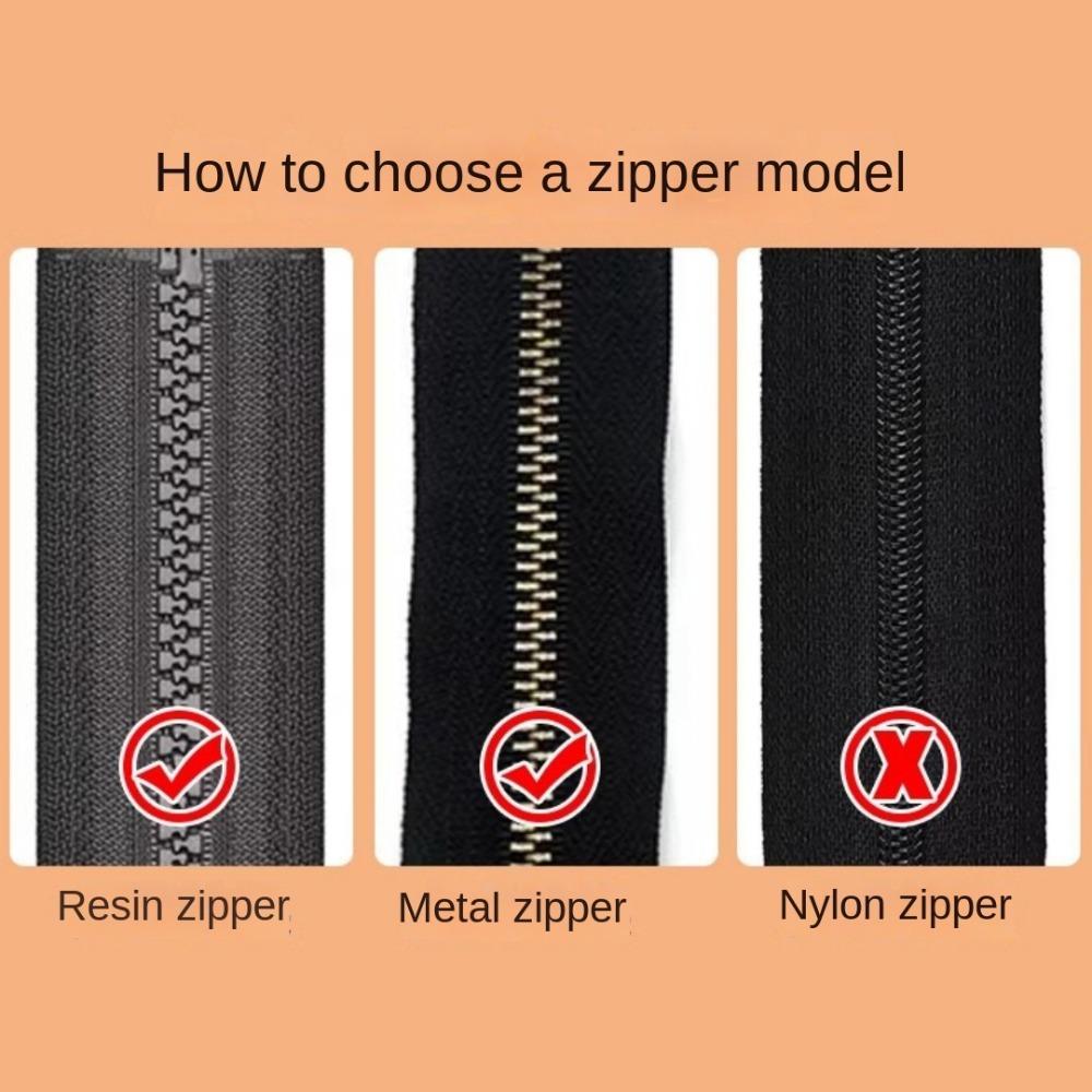 10 шт. Полимерный слайдер для молнии Черный Застежки-молнии для одежды и сумок Пулер для молнии Головка для запасных частей
