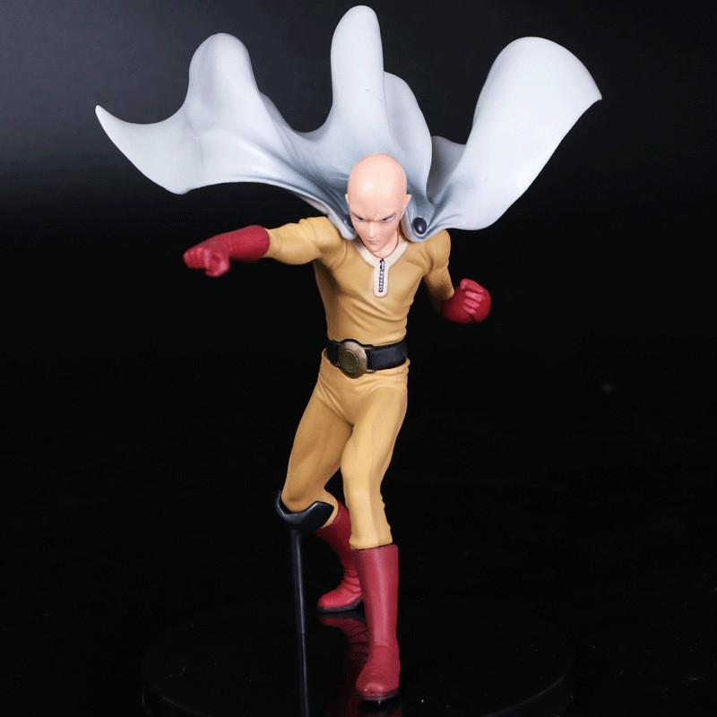14 см Аниме Фигурка ONE PUNCH-MAN Сайтама Боевая Стоящая Фигурка Игрушка ПВХ Периферия Коллекционная Маленькая Скульптура Настольное Украшение