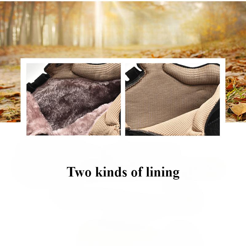 Men's Hiking Shoes Leather Outdoor Shoes Wear-resistant Men Trekking Walking Hunting Tactical Sneakers