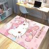 1 шт. Коврик с цветочным узором Hello Kitty - Идеально для домашнего декора, офисного ковра, использования на улице, в качестве подарка!z119