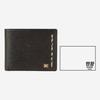 Daks Dark Brown Diagonal Check Wallet Dbwa2e914