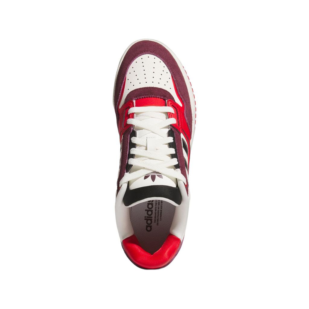 adidas Originals Drop Step 2.0 Низкие Скейтбордические Кроссовки Унисекс Белый Красный KJ1110