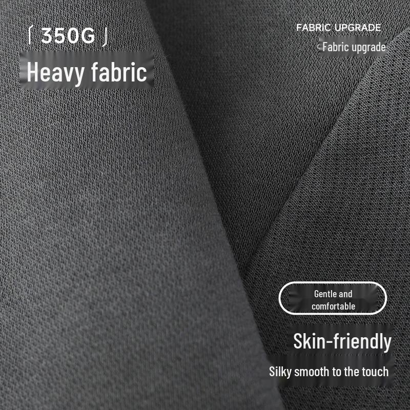 fingercroxxit Men's Heavyweight Embroidered Pullover Sweatshirt