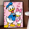 Disney Diamond Painting 5D DIY Donald Duck Daisy Duck Diamond Painting Art Diamond Painting Kit Adult/Beginner Gift Idea Home Decor