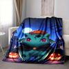 1pc Pokémon Blanket Lightweight Flannel Blanket Throw Blanket For Sofa, Bed, Travel, Camping, Livingroom, Office, Couch