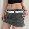 Punk Style Star Rivet Waist Belt Trouser Decoration PU Leather Waistbands Y2K Wide Belt  Girls