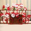 Decoration Hair Bow Santa Snowman Clasp Headwear Xmas Hair Band Christmas Headband Party Head Hoop