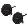 2 Pack 700x23C Bike Inner Tube 48mm Schrader Valve Butyl Rubber Bike Tube with 2 Tire Levers