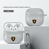 Soft Earphone Case For Apple AirPods 4 2024 Cover for Airpod Pro 1 2 3 4th With keyring For Lamborghini URUS Huracan Aventador MM3