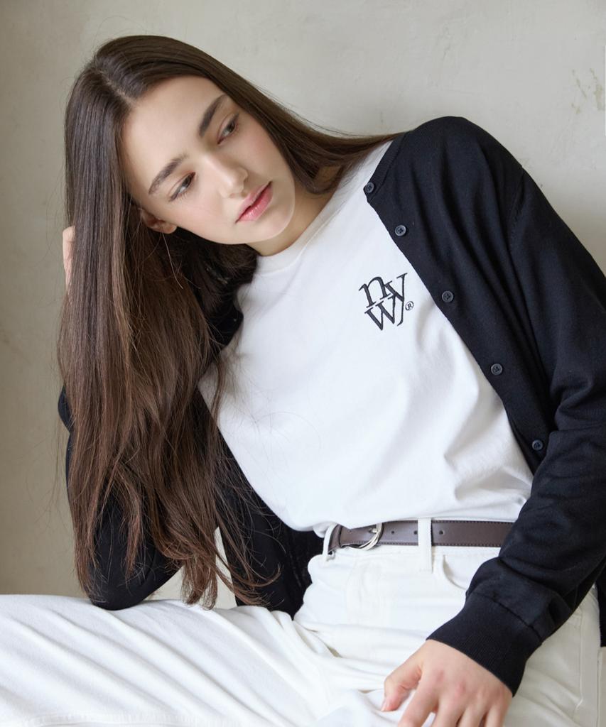 Nyuyogwogseu Классическая футболка Regular Fit_Белый