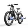 Shengmilo S600 Adult Electric Bicycle 1000W*2 Dual Motor 48V17.5AH Battery Oil Brake 26" Fat Tire E-Bike Suitable For Urban Mountain Areas