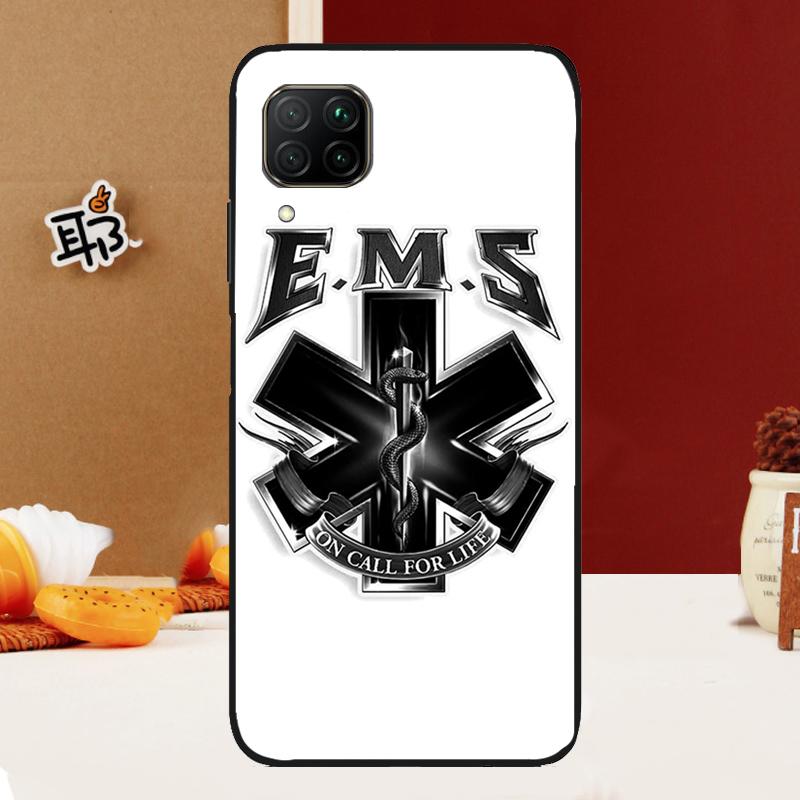 EMT EMS Medical Rescue For Huawei Nova 12i 3i 7i 8i 11i 9 10 SE Y60 Y61 Y70 Y72 Y73 Y90 Y91 P20 P30 P40 Lite Case