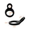 2x Motorcycle Tie Down Strap Stainless Steel Multi-Purpose Strapping Hook Rings For Dirt Bike ATV UTV Trailers Truck Accessories