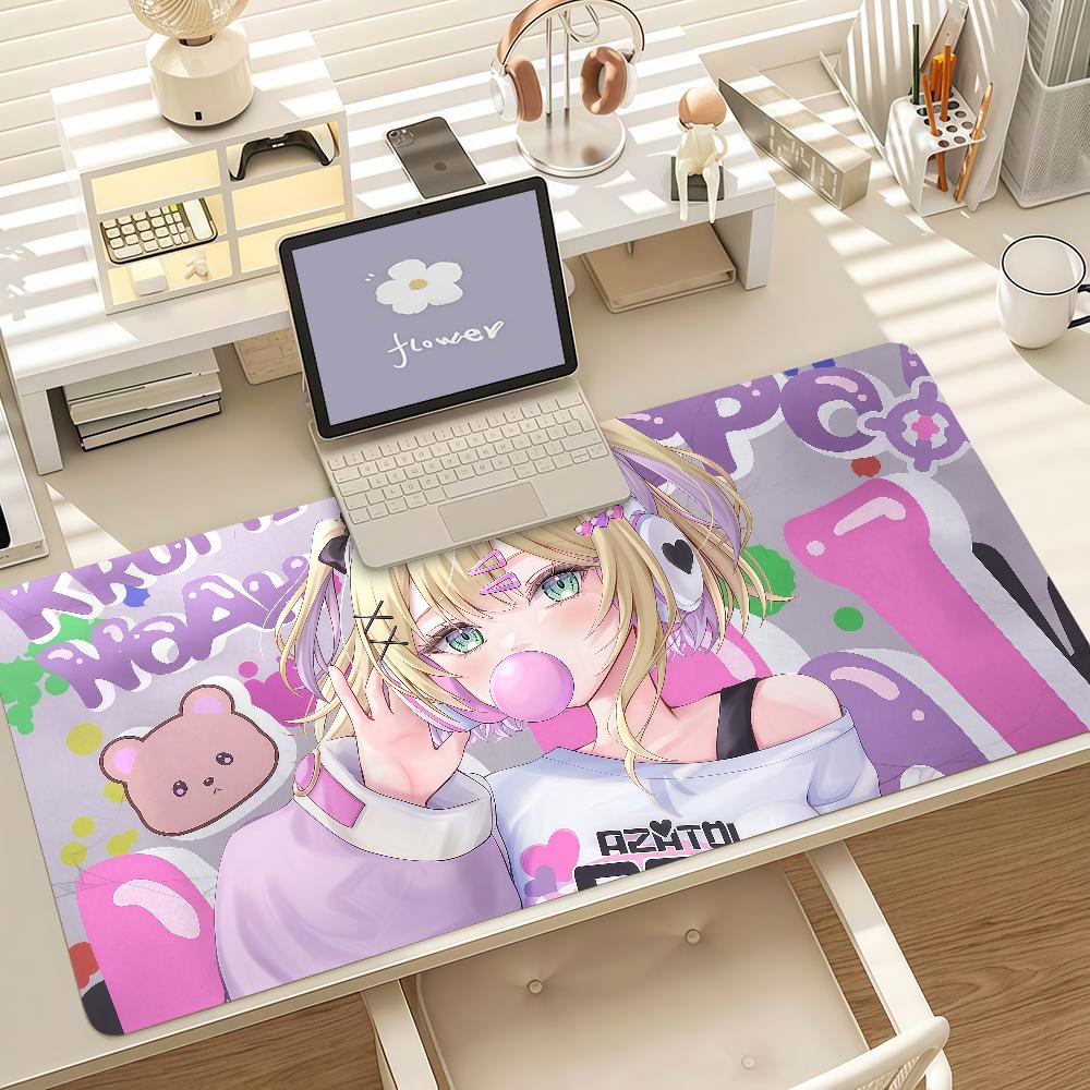 Kurumi Noah Anime Large Gaming Mouse Pad Antislip Rubber Desk Mat Keyboard Pad For Laptop Computer Home Gaming Desktop Decor